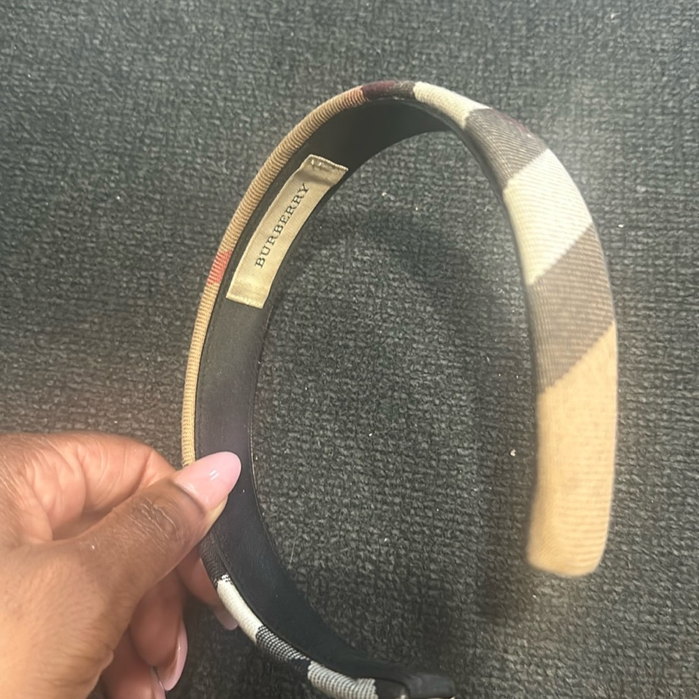 Authentic burberry headband